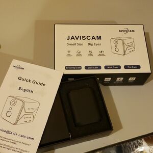 JAVISCAM Security Camera with Quick Guide